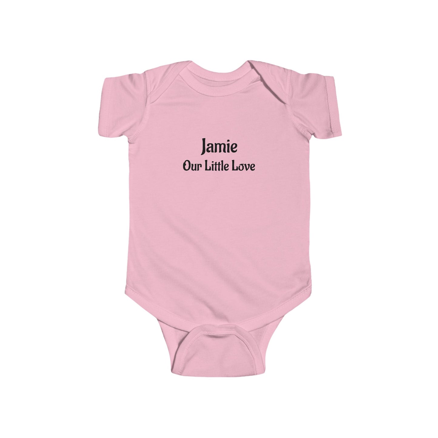 Personalized Baby Bodysuit "Jamie — Our Little Love"