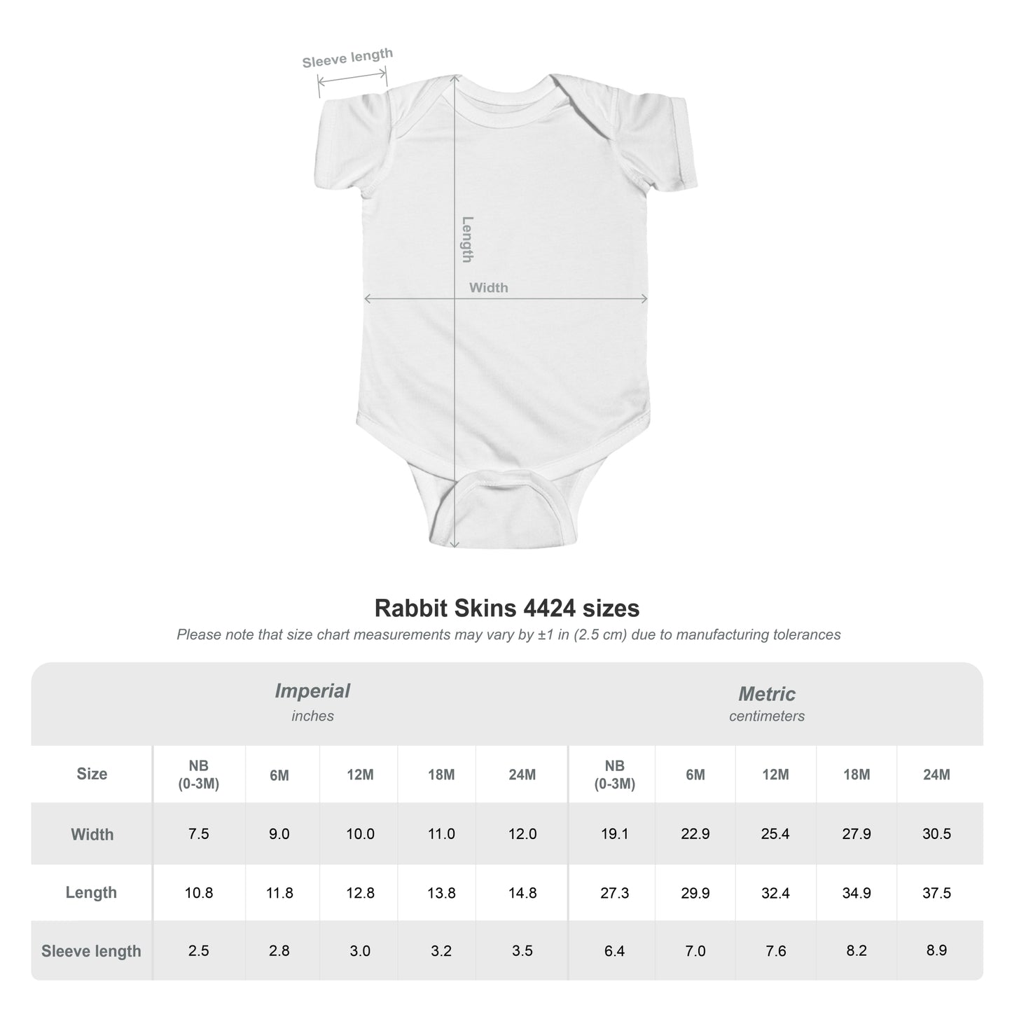 Personalized Baby Bodysuit "Jamie — Our Little Love"