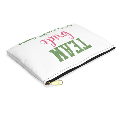 Team Bride Accessory Pouch — Personalized Bridesmaid Anna Makeup Bag