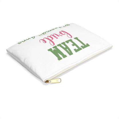 Team Bride Accessory Pouch — Personalized Bridesmaid Anna Makeup Bag