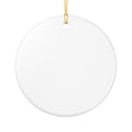 Personalized Wedding Ornament — Mr & Mrs Heart Ceramic Decoration