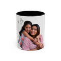 Personalized Photo Accent Coffee Mug - Custom Family Portrait Gift (11/15oz)